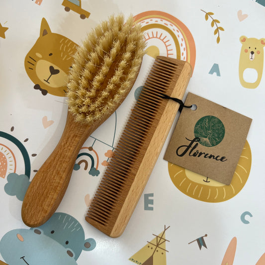 Florence Baby Hair Brush and Comb