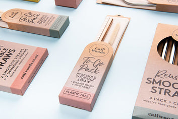 CaliWoods Re-Usable Straws To-Go Pack