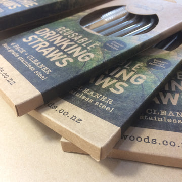 CaliWoods Re-Usable Drinking Straws