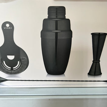 Viski Gunmetal Mixology Barware Set